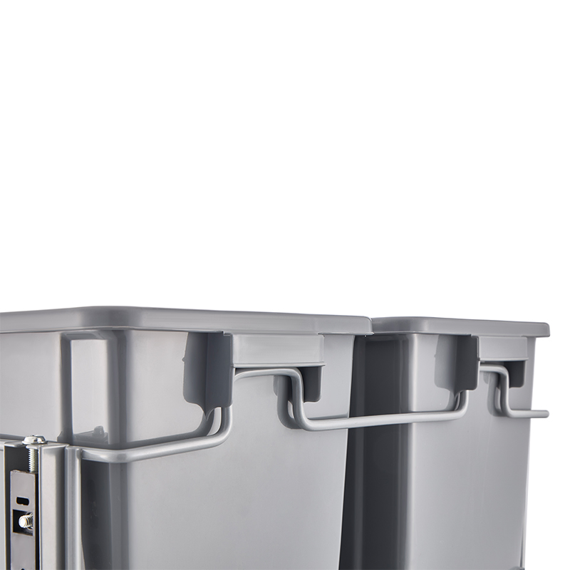 Встраиваемая мусорная корзина Fgvslide с двойным выдвижением