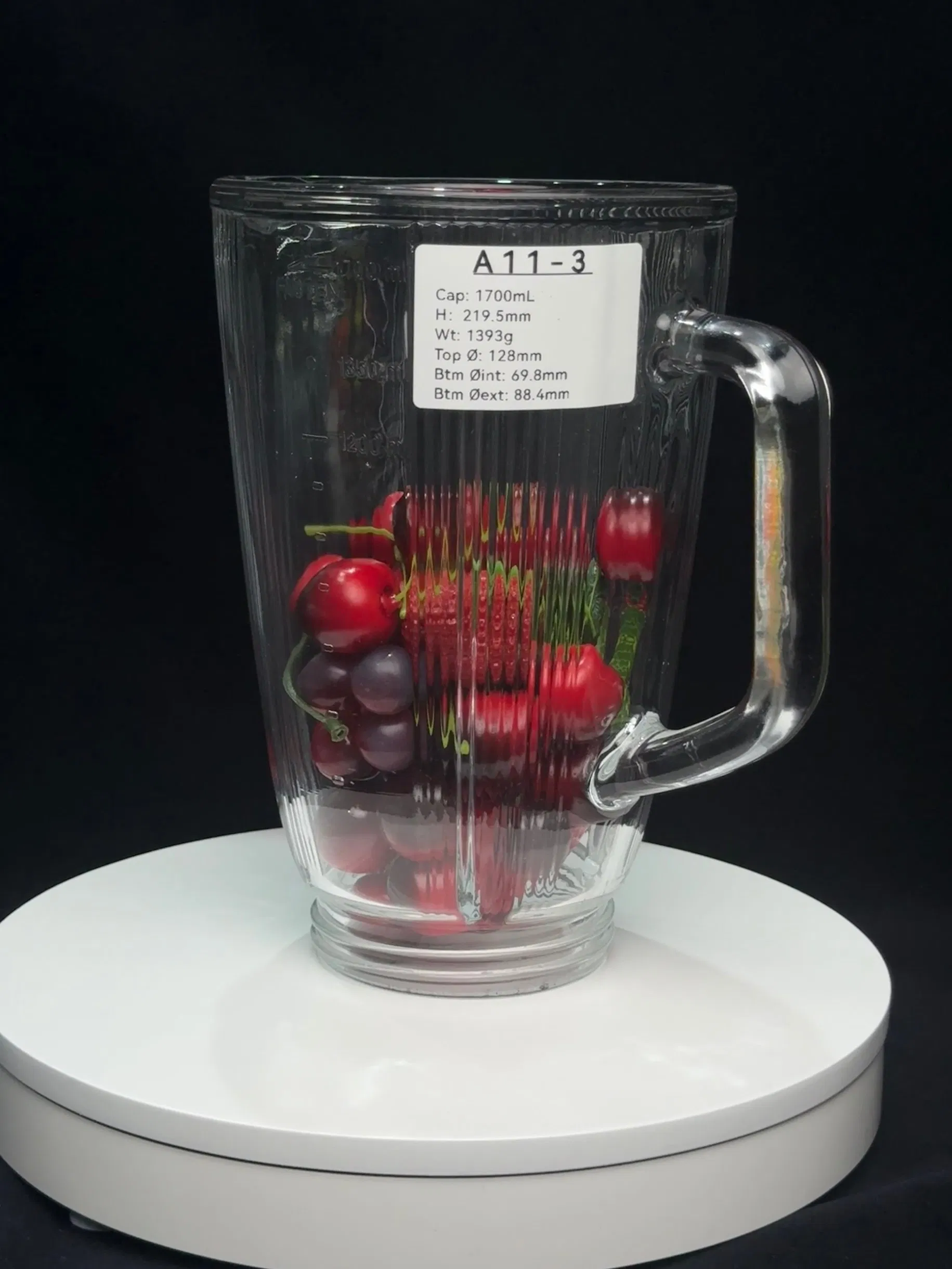 Factory-Made Quality Glass Blender Jar for Household & Small Business Appliances