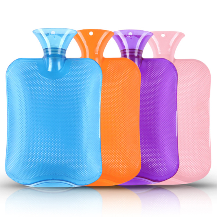 High Quality Rubber/PVC Hot Water Bottle 2L 1L Hand Warmer Hot-Water Bag for Winter