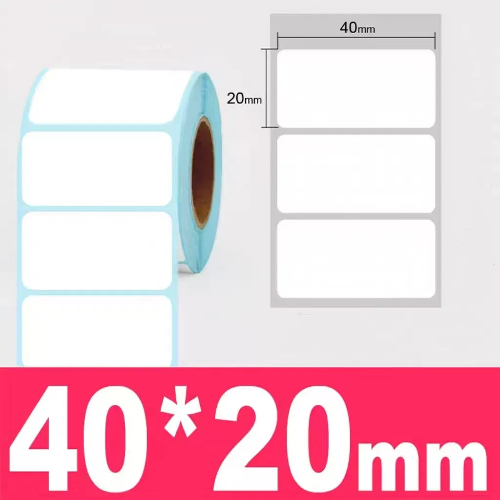 Self-Adhesive Label Sticker Paper Roll for Supermarket Labels
