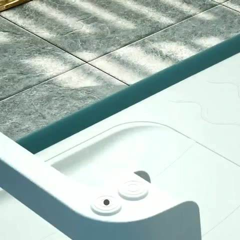 Modern Plastic Large Folding Portable Adult Bathtub