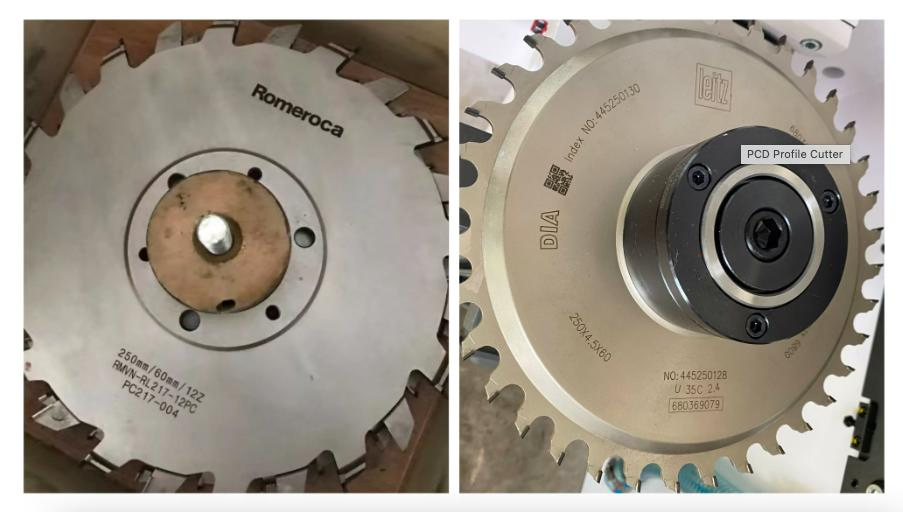 PCD фрезы для пазовой машины с точной шлифовкой
