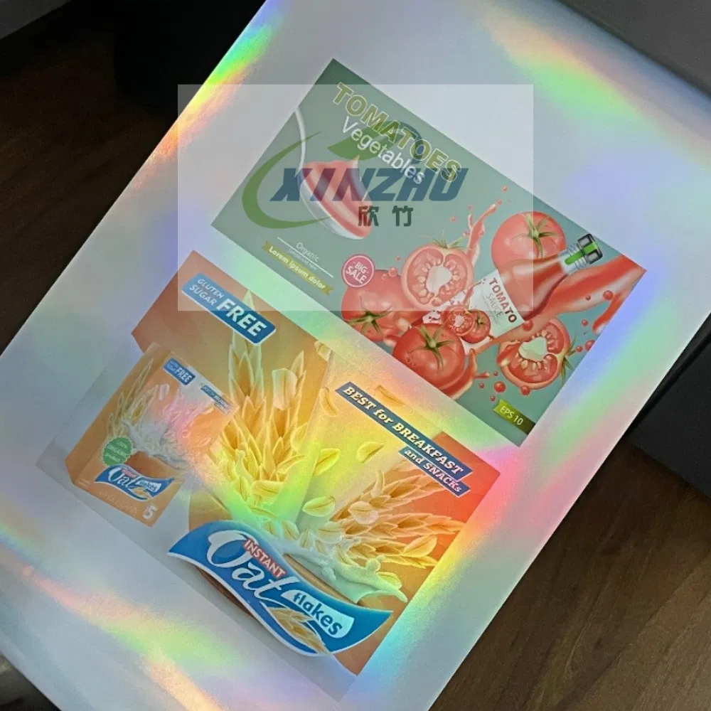 PET Laser Inkjet Printing Waterproof Self-Adhesive Labels Material