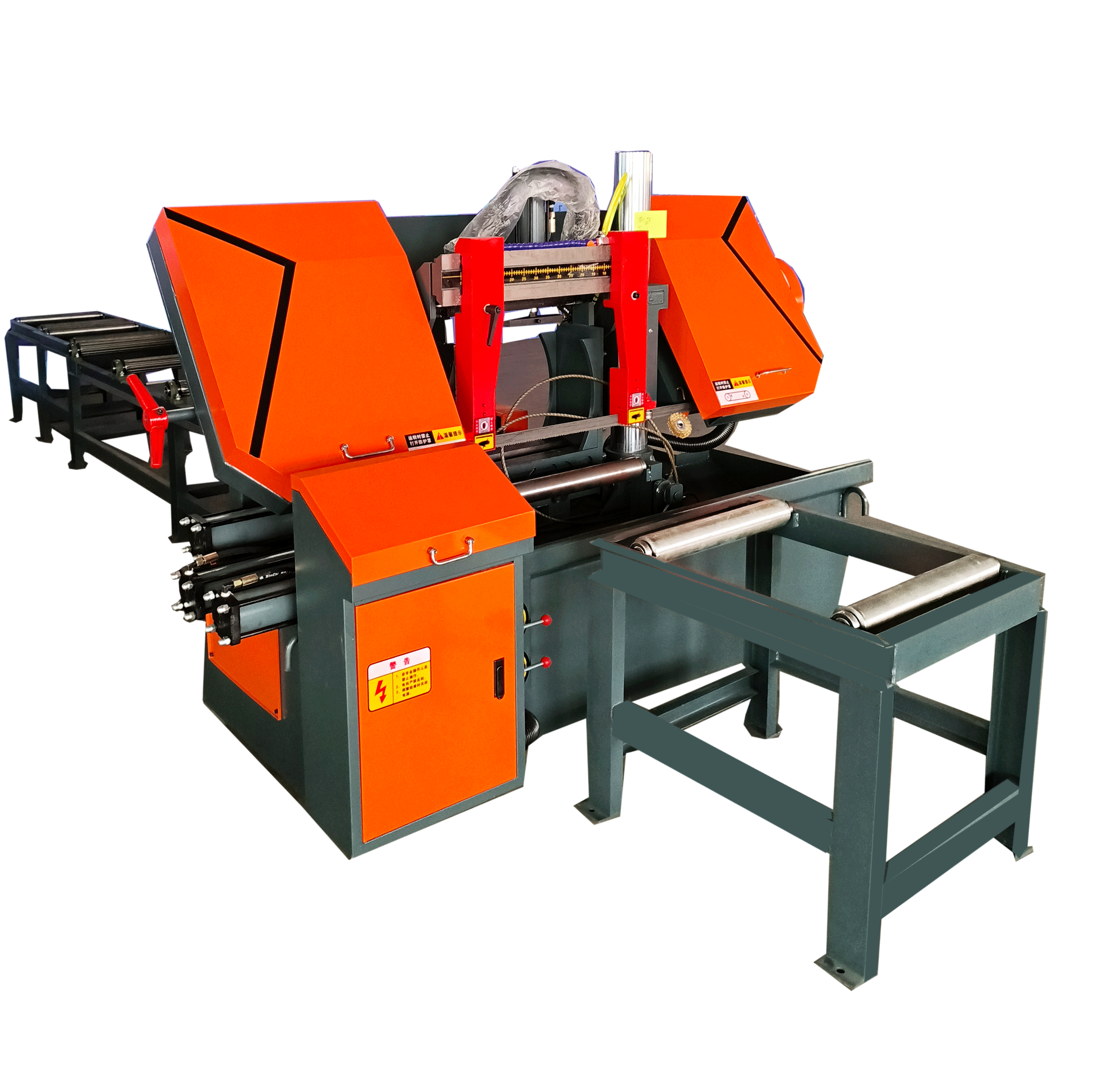 Ленточная пила по металлу горизонтальная автоматическая