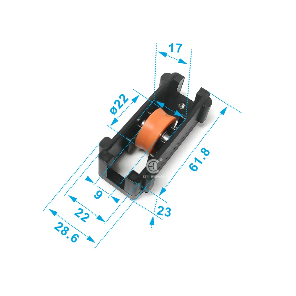 Nylon Wheel Rollers for The South American Market