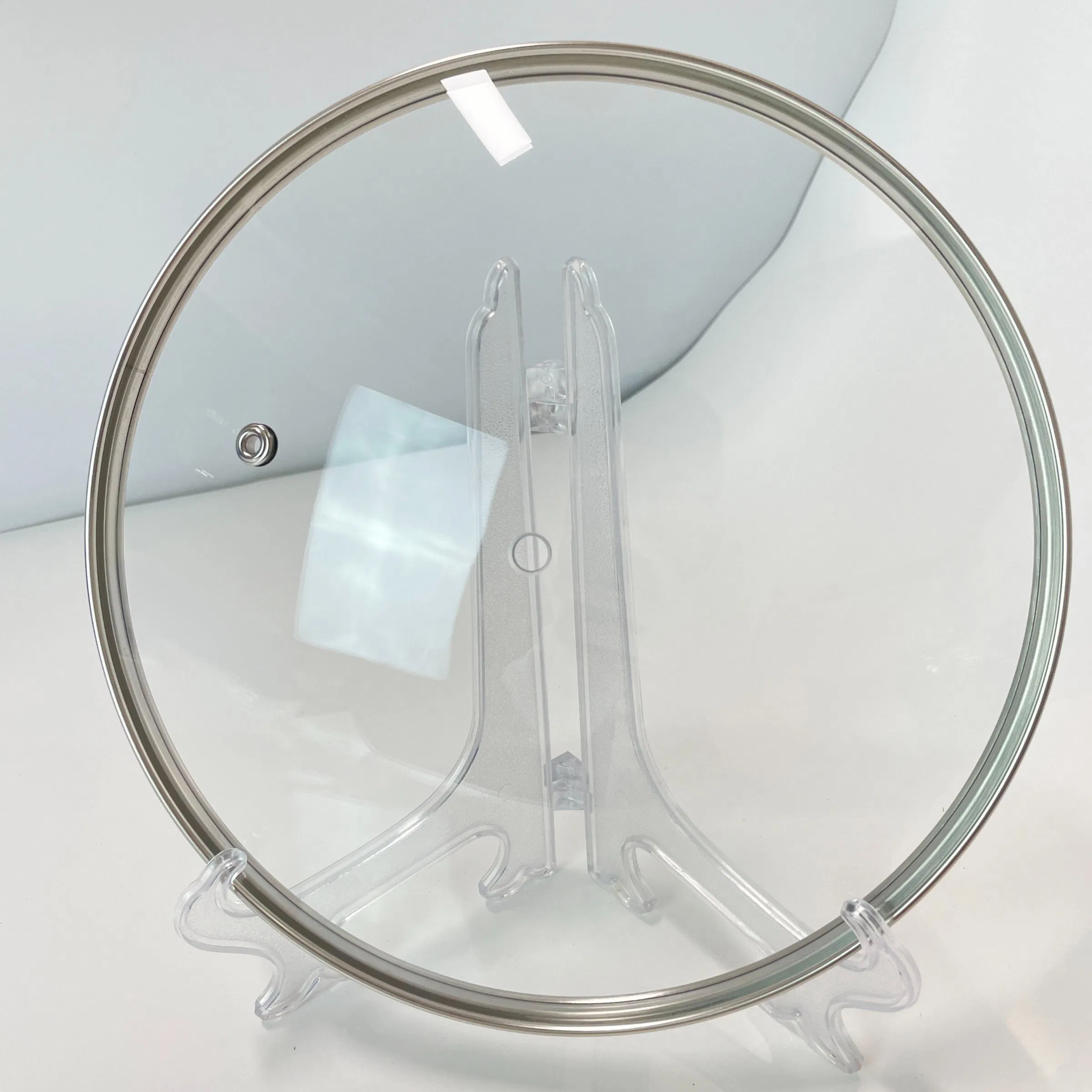 Круглая стеклянная крышка для кастрюль