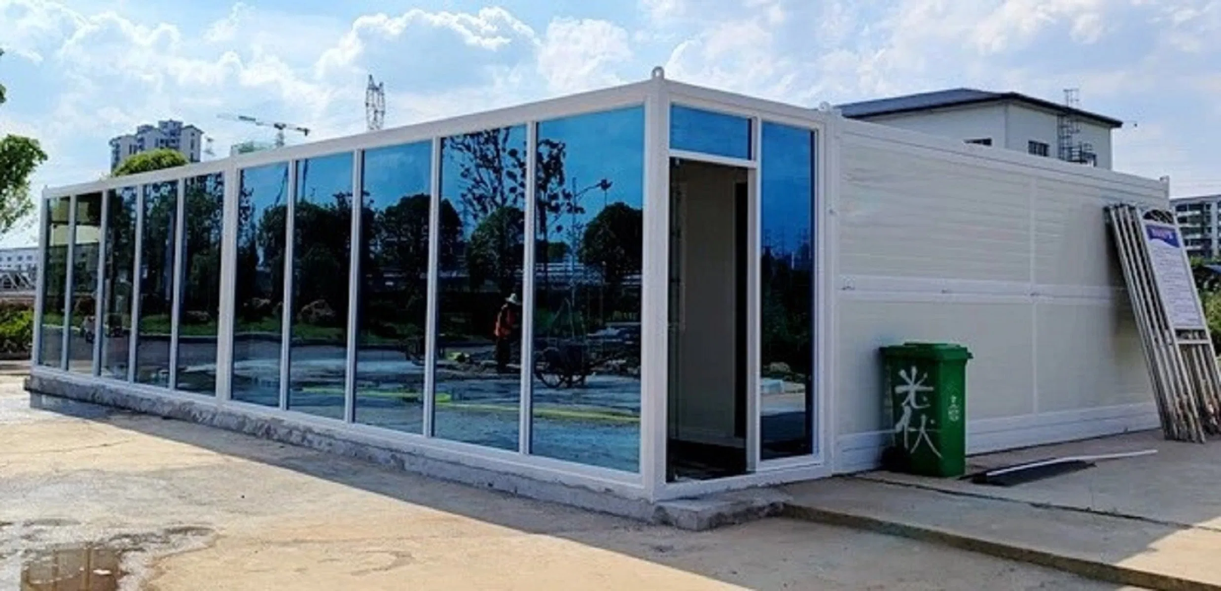 2 Storey Container House Building Mobile House Quick Installation Homes Foldable Container House Prefab House