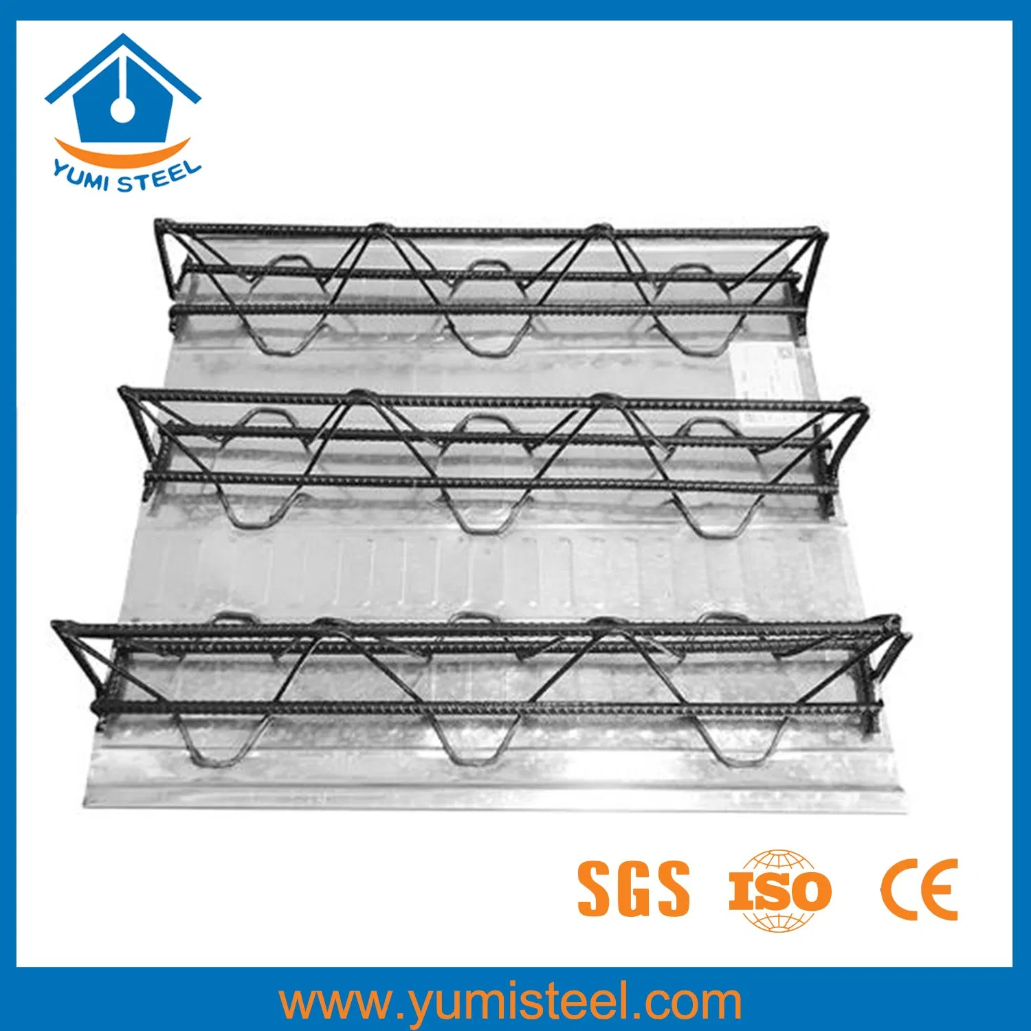 Galvanized Steel Bar Truss Floor Deck for Commercial Building