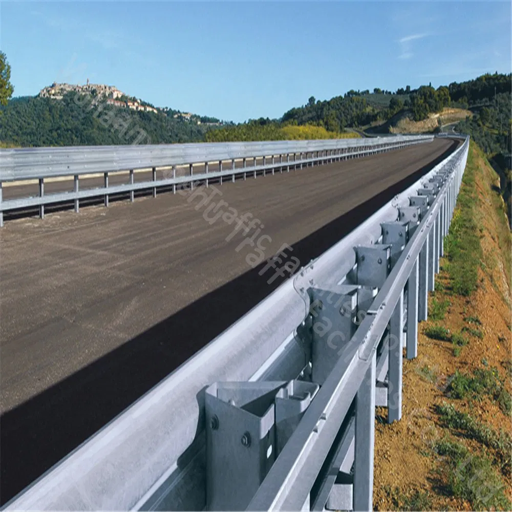 Australian Standarded Galvanized Steel Thrie Beam Highway Crash Barrier