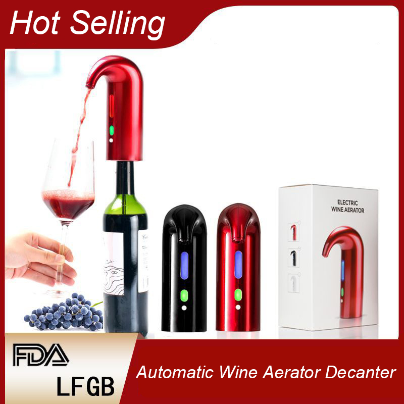 Factory Direct Supply Pourer Red Wine Decanter Spout Wine Aerator Bottle