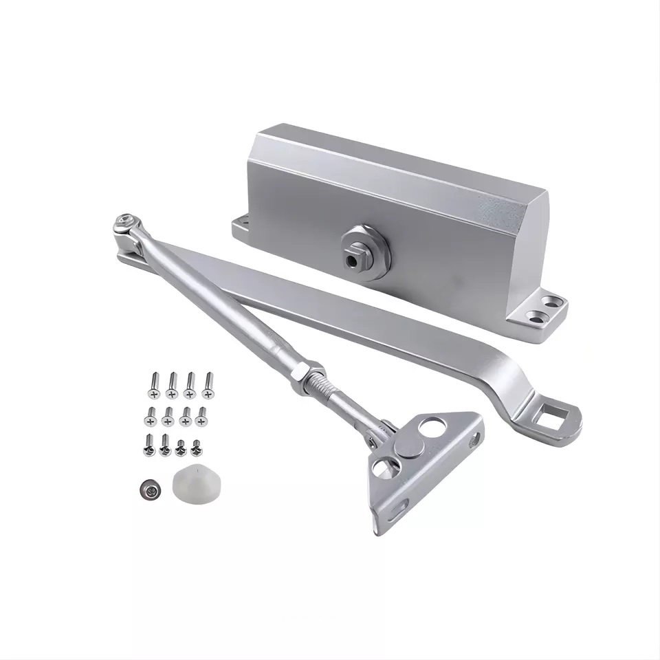 Automatic Die Cast Aluminum Door Closer 40kg Capability