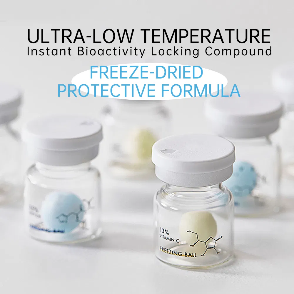 OEM/ODM Repairing Collagen Ultra-Low Temp Active-Locking Freeze-Dry Tech Freshness Balls Essence