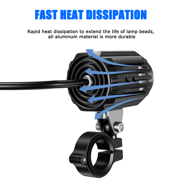 Светодиодная фара Kewig 60W для мотоцикла