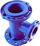 Customized En545 Cast Iron Pipe Fitting Loosing All Flanged Tee for Ductile Iron Pipe