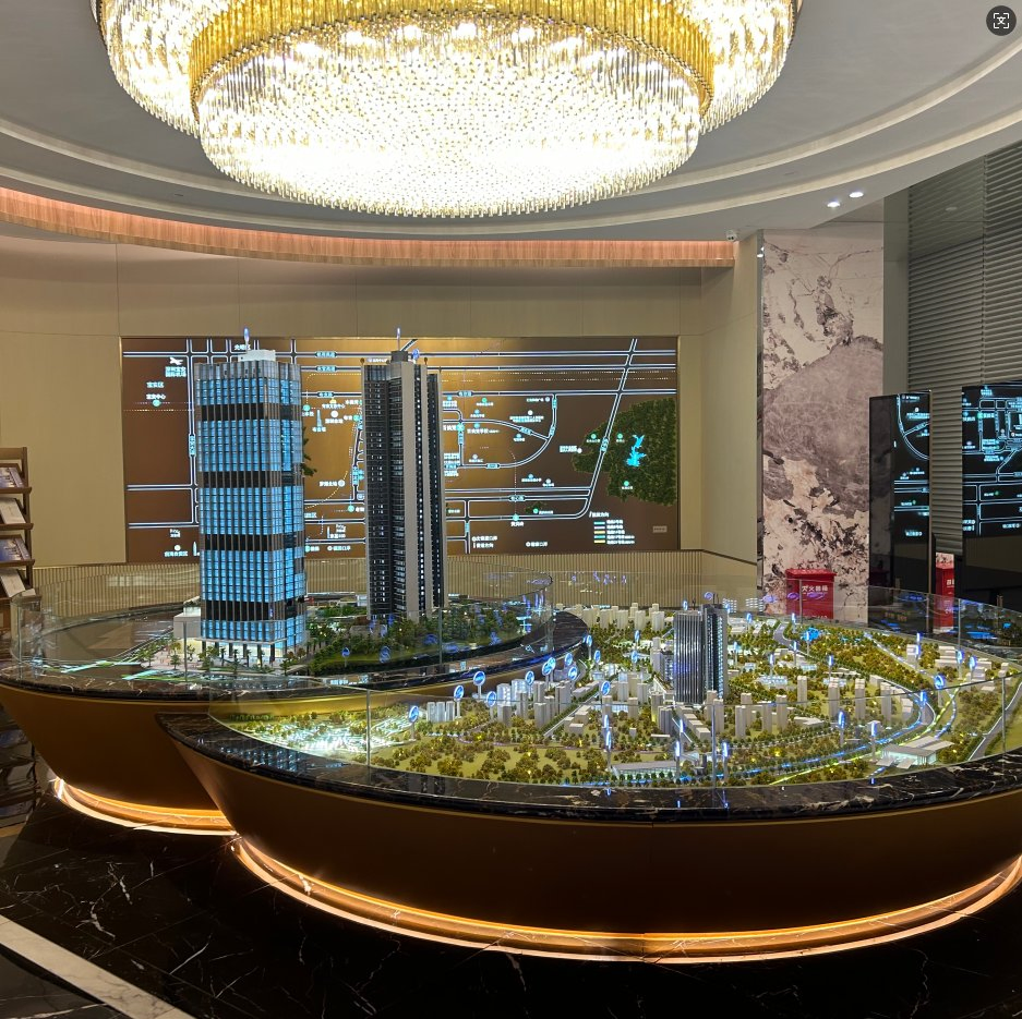 3D High-End Hot Selling Residential Property Planning and Architectural Model Making