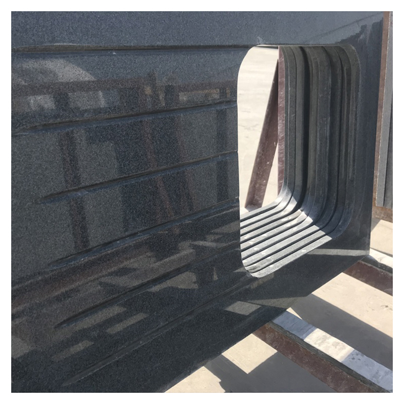 Natural G654 Dark Grey Granite Stone for Hotel Bar Bench Table Tops