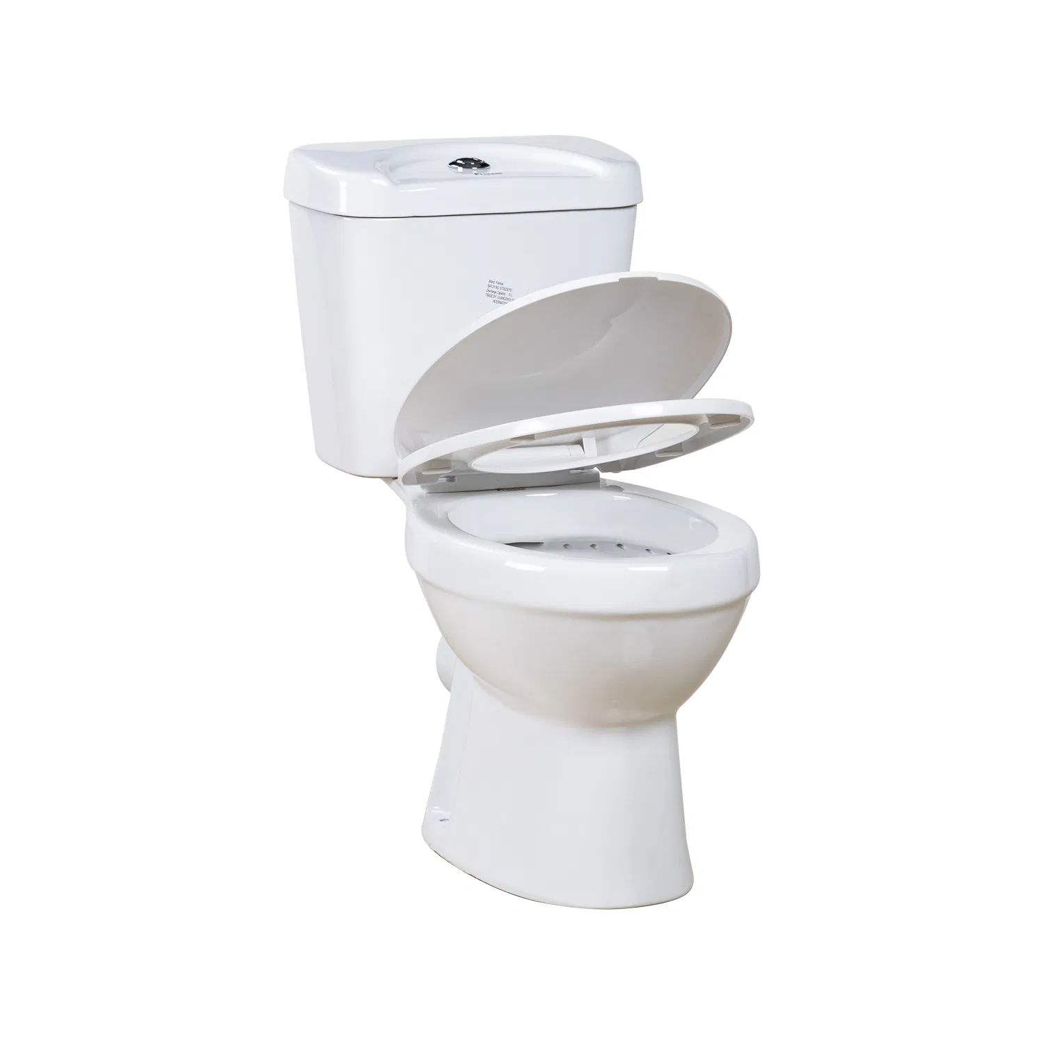 Modern Style Sanitary Ware P Trap Wash Down Two Piece Water Closet Bathroom Ceramic Wc Toilet Bowl for Home Use and Hotels