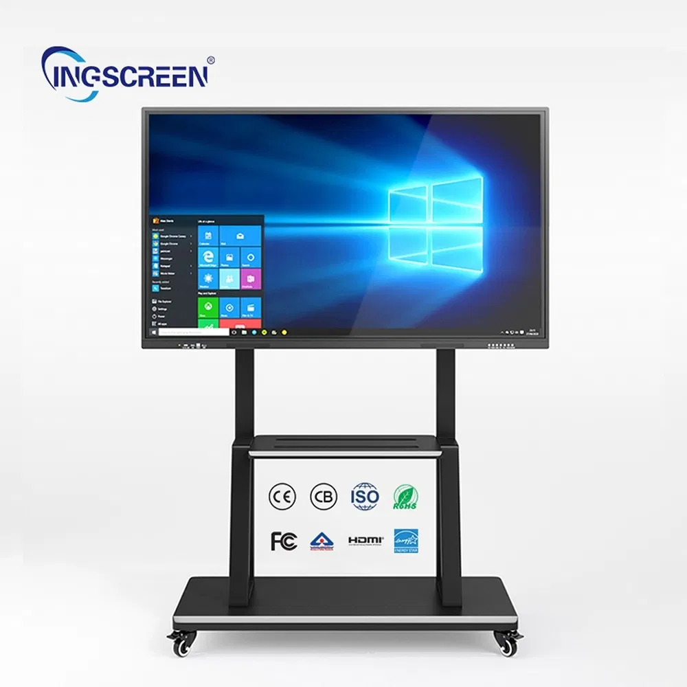 Gesture Operation Personalized Color Matching OEM ODM Custom All-in-One Interactive Smart Whiteboard