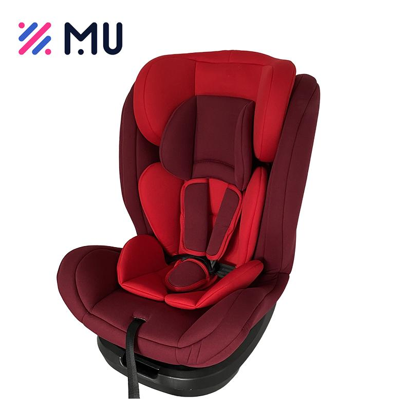 360 Degree Rotation Blow Molding Portable Isofix Baby Car Seat