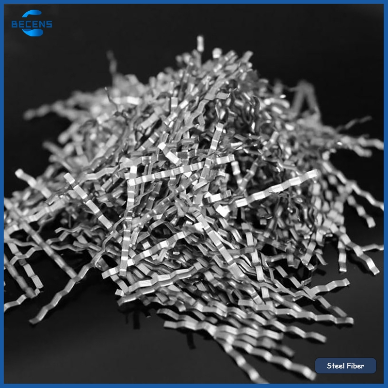 Refractory Building Materials Metallic Steel Fiber Milling Steel Fibers Mill Cut Iron Fiber Metal for Concrete