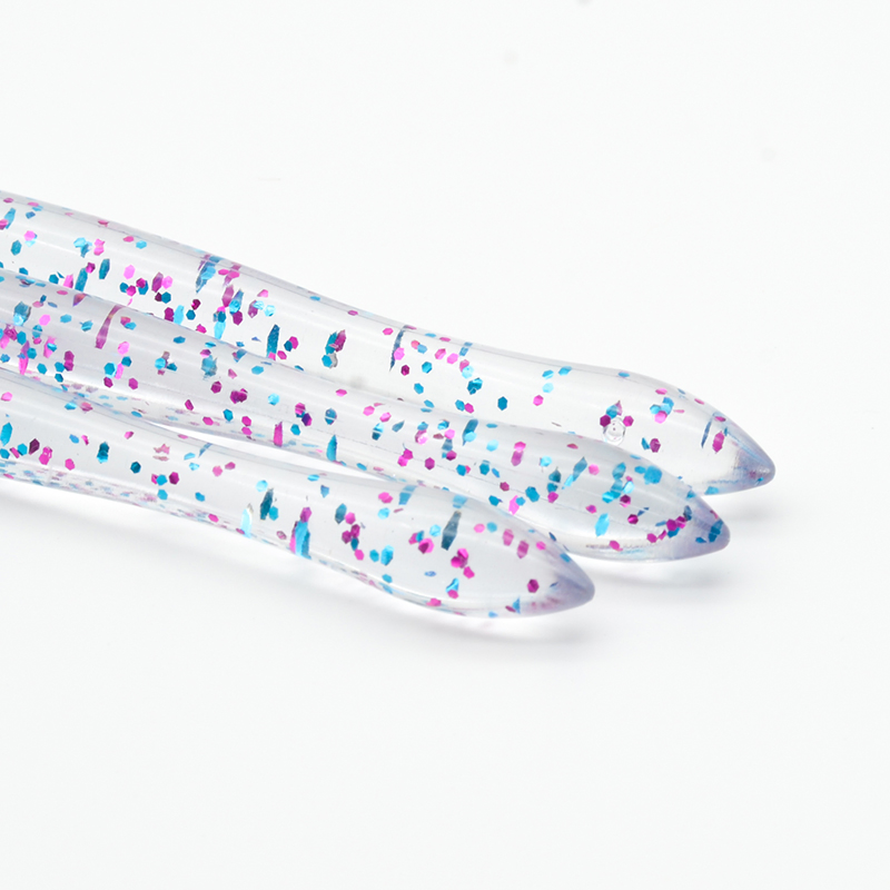 Customizable Logo Guyo Clear Handle Nylon Nail Liner Brush