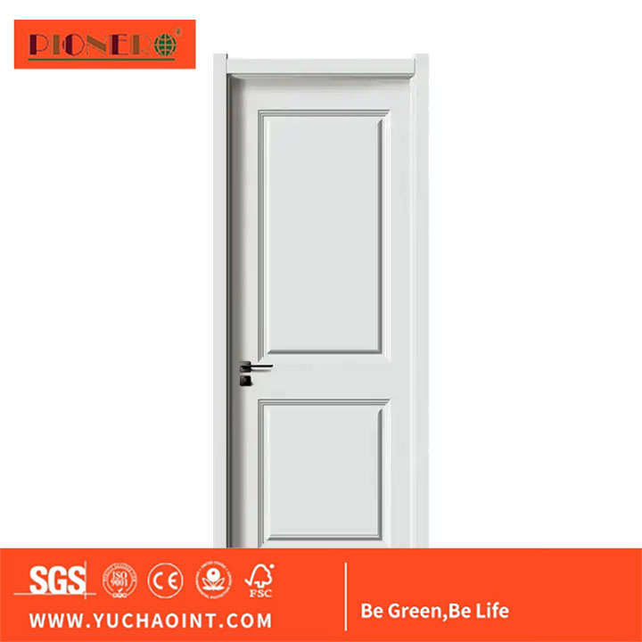 2.7mm Design Moulded HDF MDF Melamine Door Skin Interior 6 Panel Door Sheet Skin