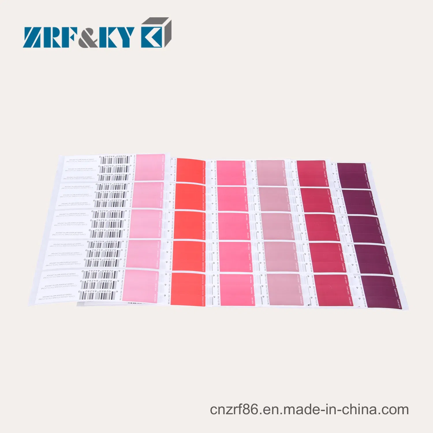 Custom Professional Offset Printed Waterproof Adhesive Paper Label Sticker