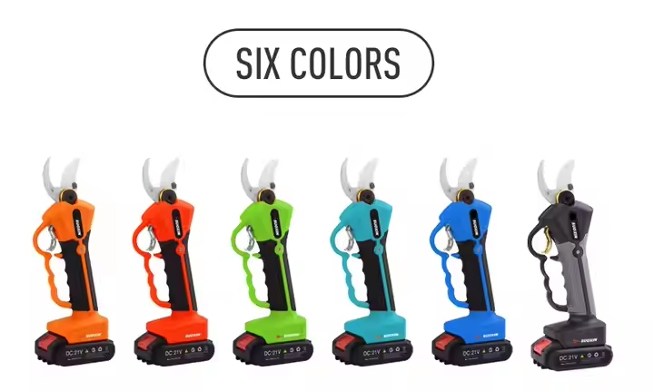 25V 40mm Electric Vineyard Pruning Shears Hot Selling Cordless Electric Pruning Shear with Li-Battery