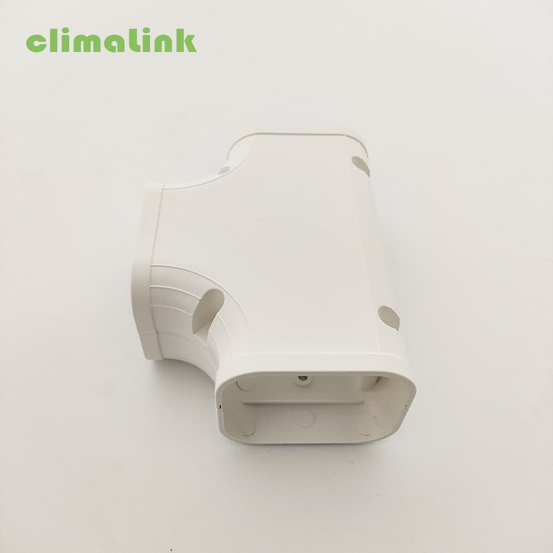 Manufacturer AC Accessories Mini Split Spare Parts Decorative Air Condiioner Duct Pipe Cover PVC Plastic AC Line Set Cover Kit for Home DIY Decotation