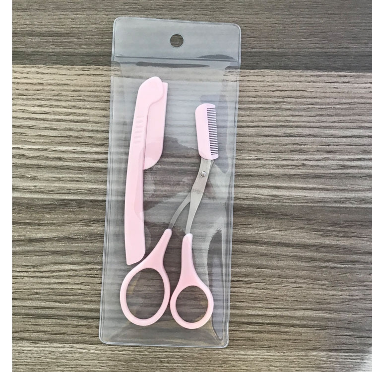 Beauty Makeup Tool Set Stainless Steel Eyebrow Trimmer Razor