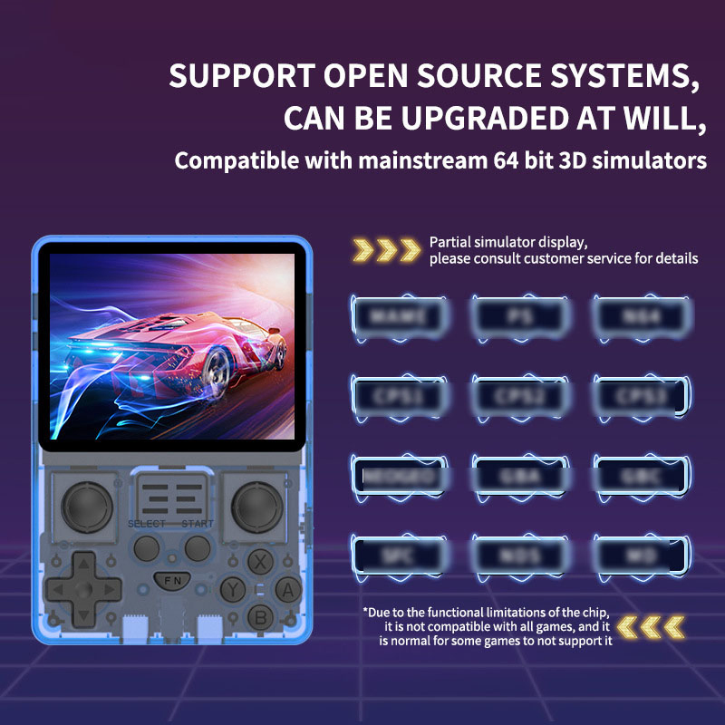 Портативная консоль RGB20S с IPS экраном 3.5 дюйма