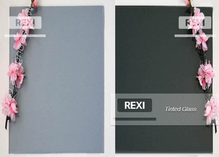 Tinted Float Glass with Pink, Black, Smoked, Dark Gray, Euro Gray, Dark Grey, Euro Grey Color Optional