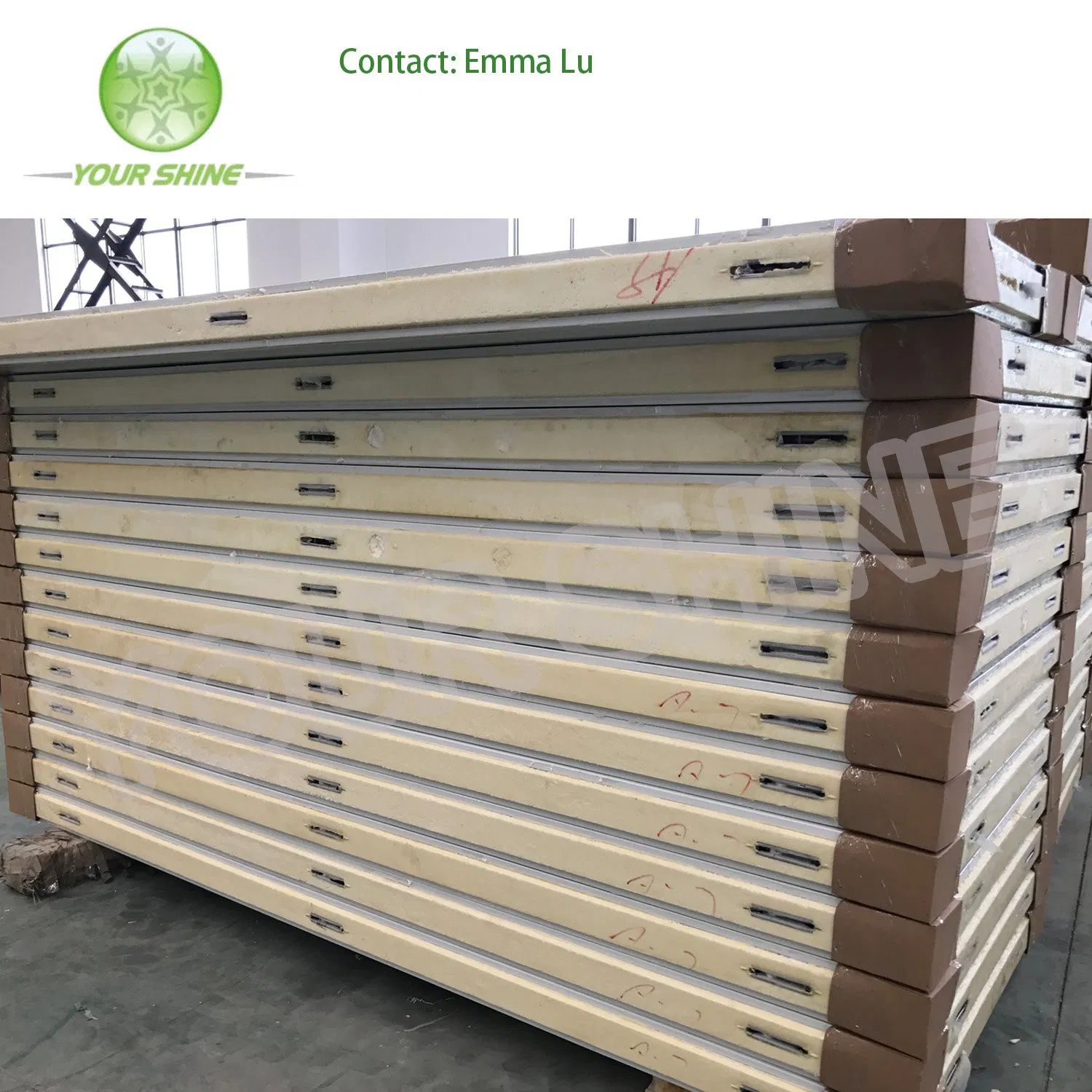 2019 Newest Beauty PIR Sandwich Panel Wall / Roof Sandwich Panel/Polyurethane Cold Storage Board
