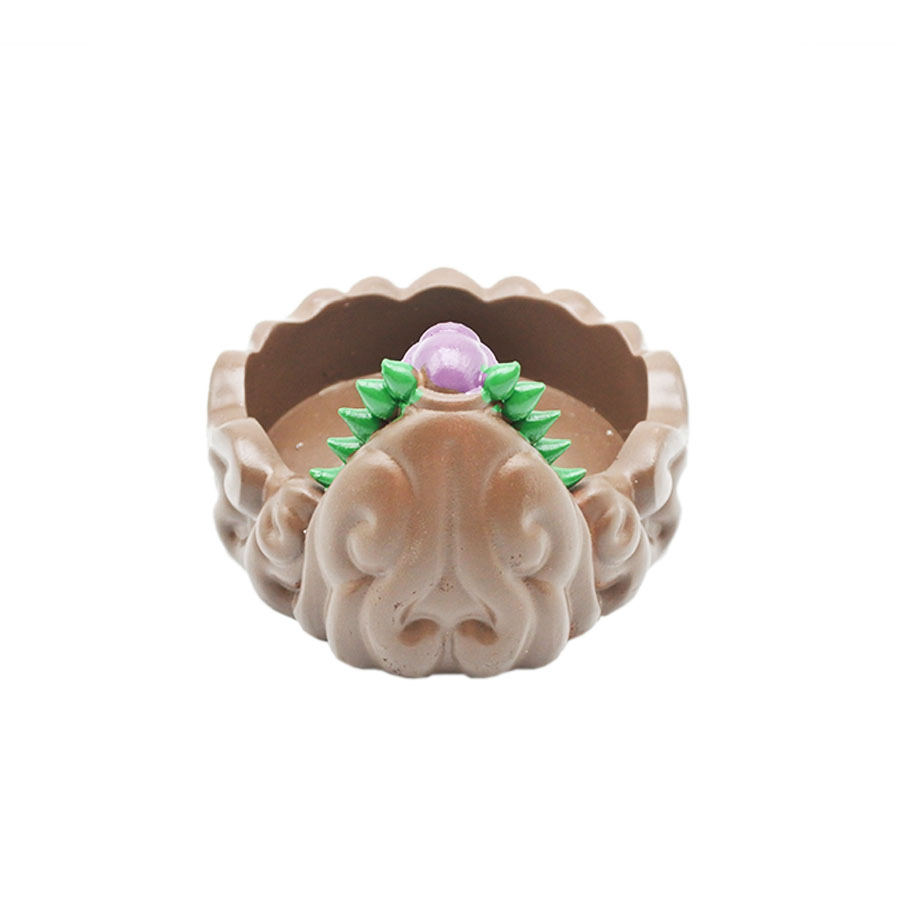 Halloween Gift Antique Smoking Ashtray Skull Shaped Resin Ashtray