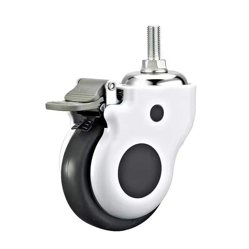 TPR Plastic Ball Rigid Swivel Casters Factory Sale