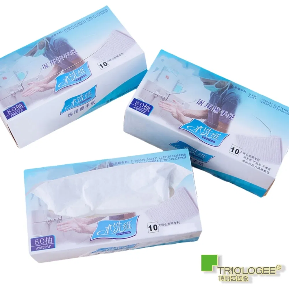 OEM/ODM Reinforced Scrim Paper Wiper Medical Surgical Paper Hand Towels Cleaning Wipes