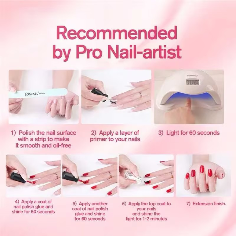 Wholesale Private Label UV Nail Polish Gel Top Coat and Base Coat