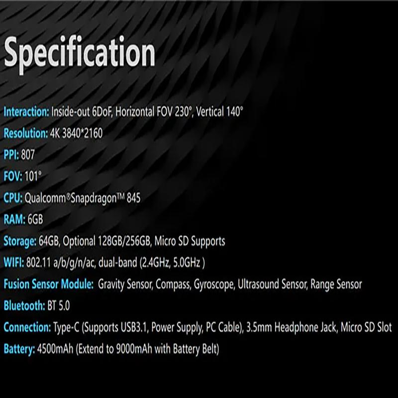 New All-in-One Vr Ar Portable Home Theater Smart Glasses