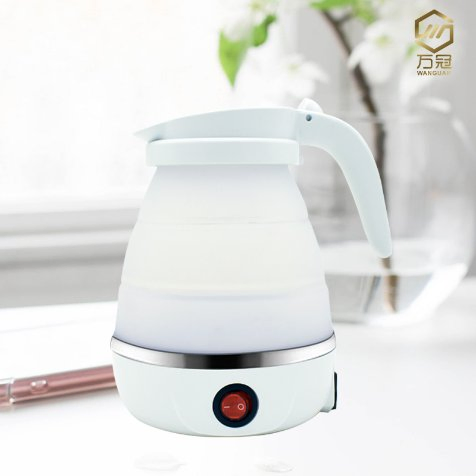 Compact Electric Kettle for Effortless on-The-Go Tea and Coffee