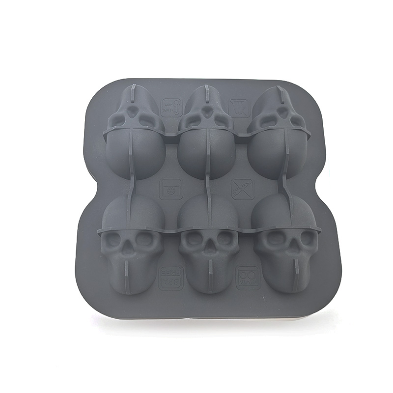 Custom Mold Silicone Ice Cubes Maker Tray 3D Shaped Ice Cube Mold