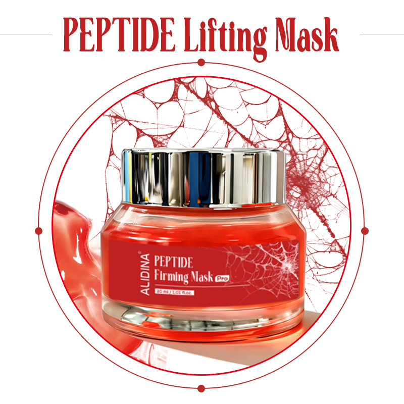Private Logo Peptide Lifting Mask Instant Firming & Visible Lift V Face Line Carving Skin Tightening Anti Aging Gel Mask