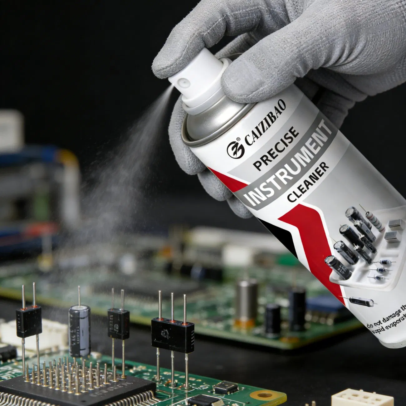 Non-Conductive Electronic Cleaner Spray - Protects Sensitive Components