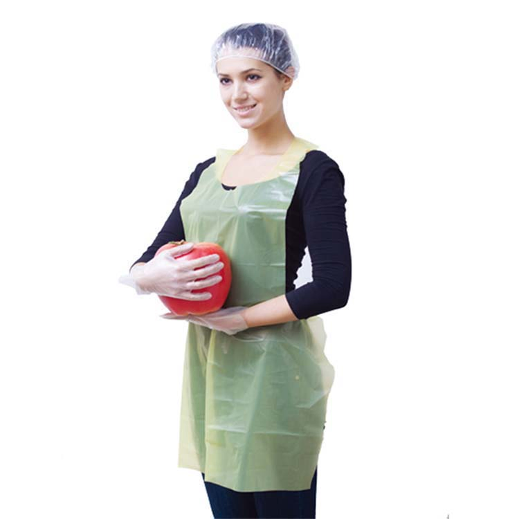 Single Use PE Apron - Embossed