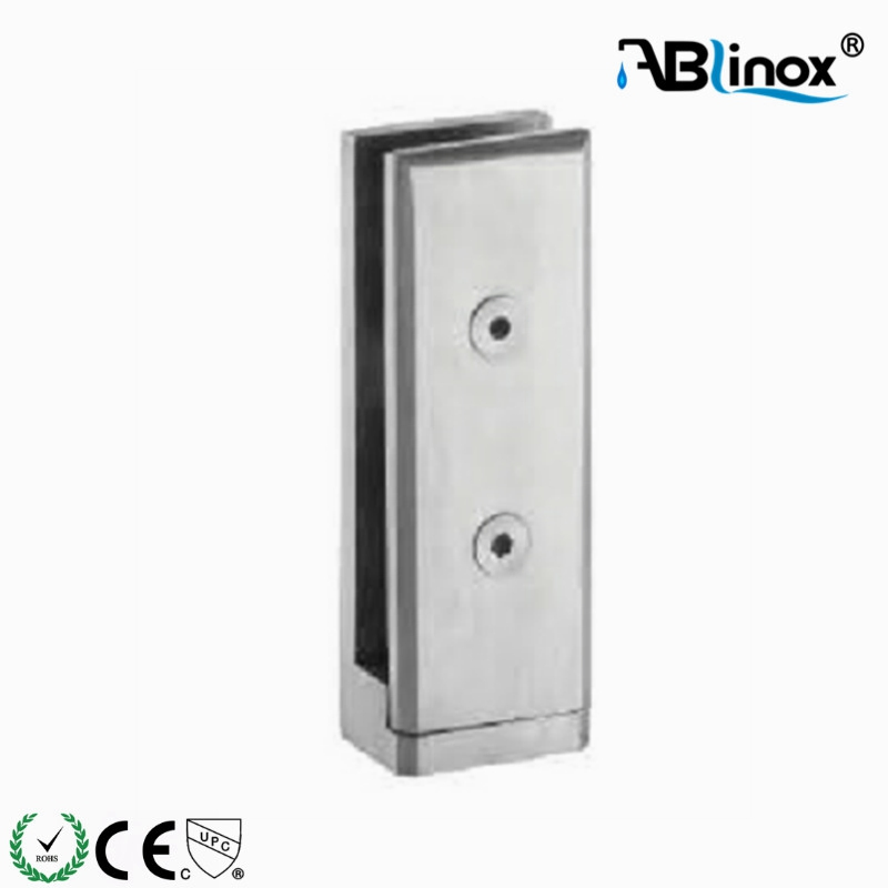 Glass Railing Hardware 304 Stainless Steel Glass Clamps Spigot
