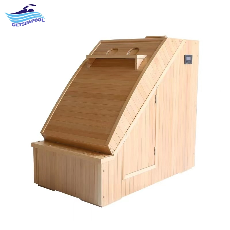 Инфракрасная сауна-купол для одного человека из канадской хемлока