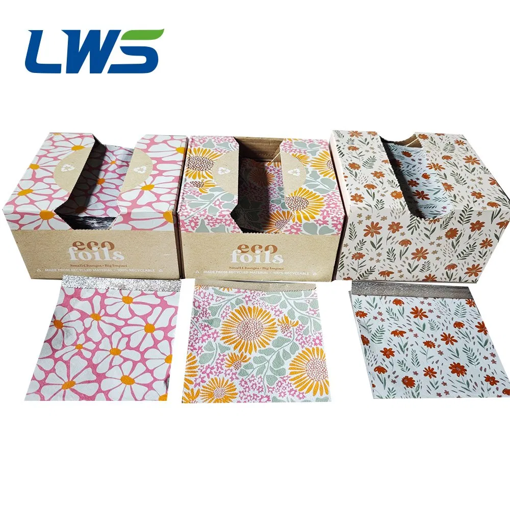 Фольга для волос Pop-up с тиснением, 500 шт.