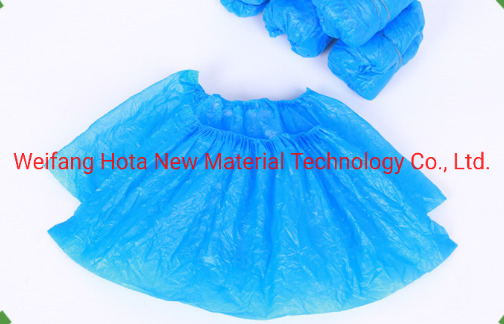 High Quality Washable Antistatic Reusable Antislip Cleanroom ESD Polyester Shoe Cover
