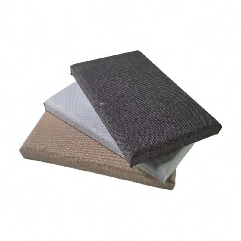 Decorative Wall Panels High Performance Sound Absorbing Fabric Wrapped Acoustic Panel