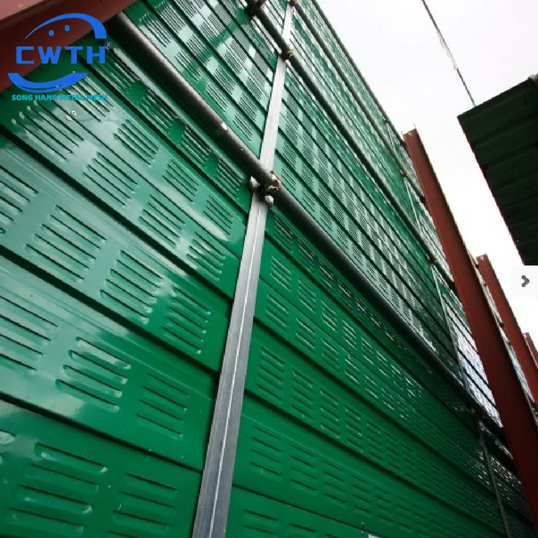 Galvanized Aluminum Soundproofing Screen for Traffic Noise Control