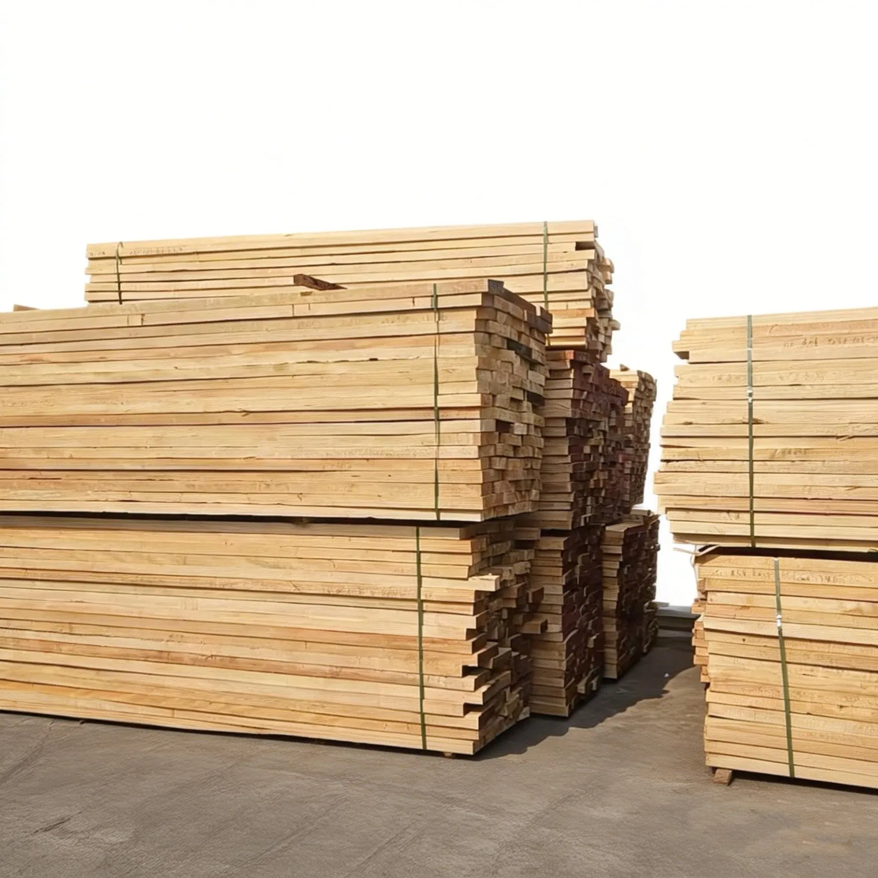 Construction Timber Solid Wood Boards Lumber Building Material Timber